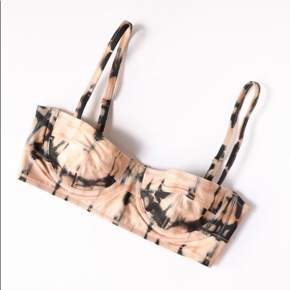 Ulla Johnson Zahara Bikini Top & Bottom Tie Dye